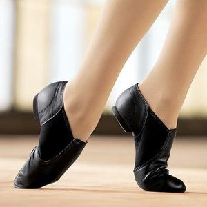 Balera Jazz Shoe Girls Leather Slip On *NEW* *never worn*